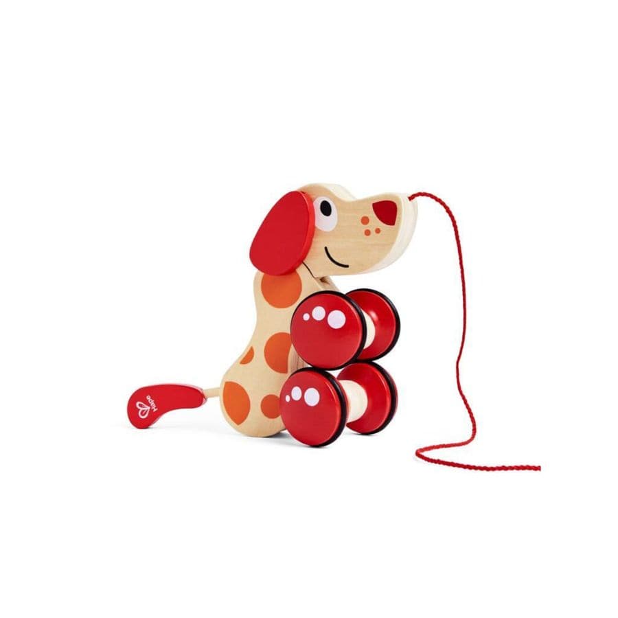 Hape Nachzieh-Spielzeug Hape Nachziehspielzeug Hündchen Pepe – ab 12 Monate