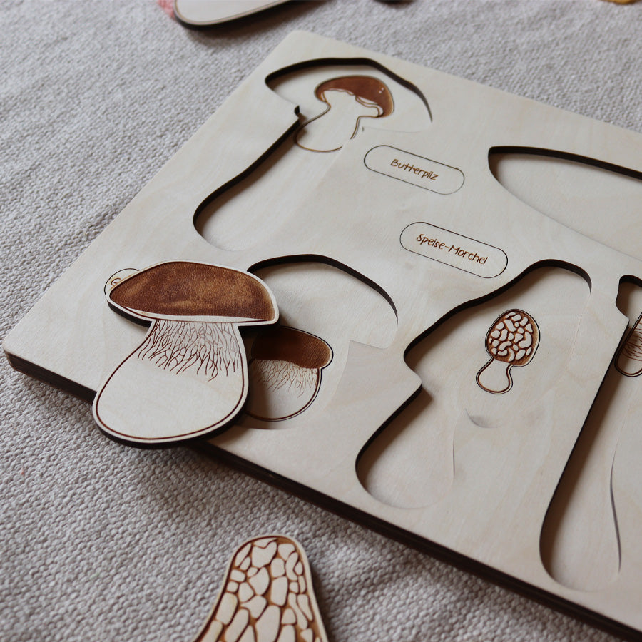 Steinpilz Puzzle aus Holz