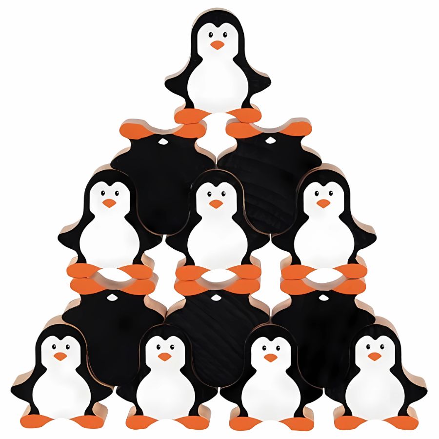 Stapelspiel Pinguine