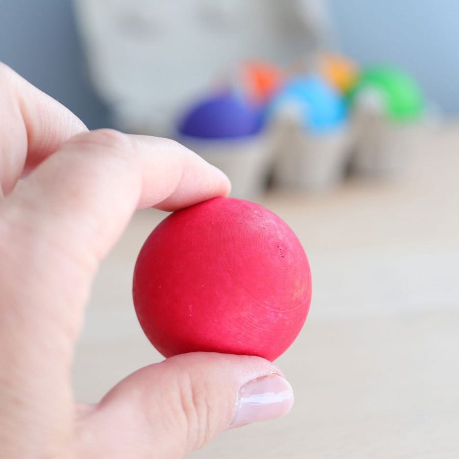 GRIMM'S Bausteine & Bauspielzeug Holzkugeln Regenbogen