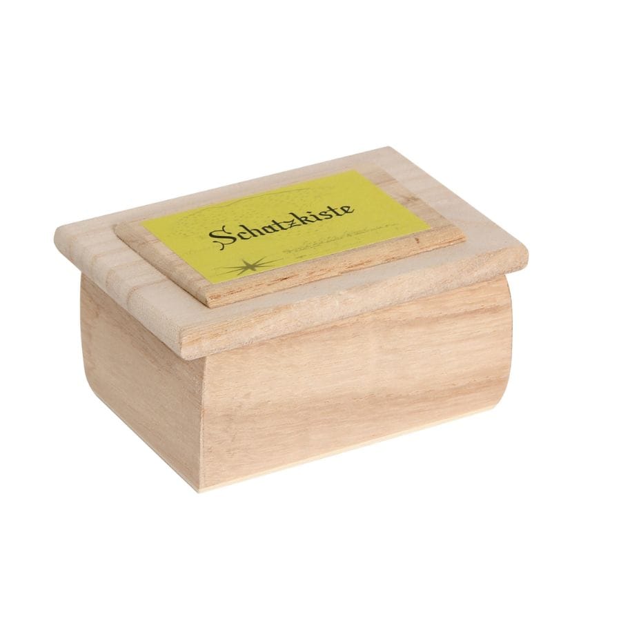 Bartl Kinderzimmer Accessoires Schatzkartenkiste mit Glückssteinen – Dekorative Holzbox von Bartl