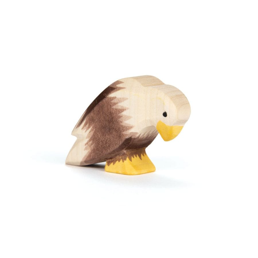 Ostheimer Holzfiguren Ostheimer Ostheimer Holzfigur „Seeadler sitzend“ – Handgefertigte Tierfigur ab 3 Jahren