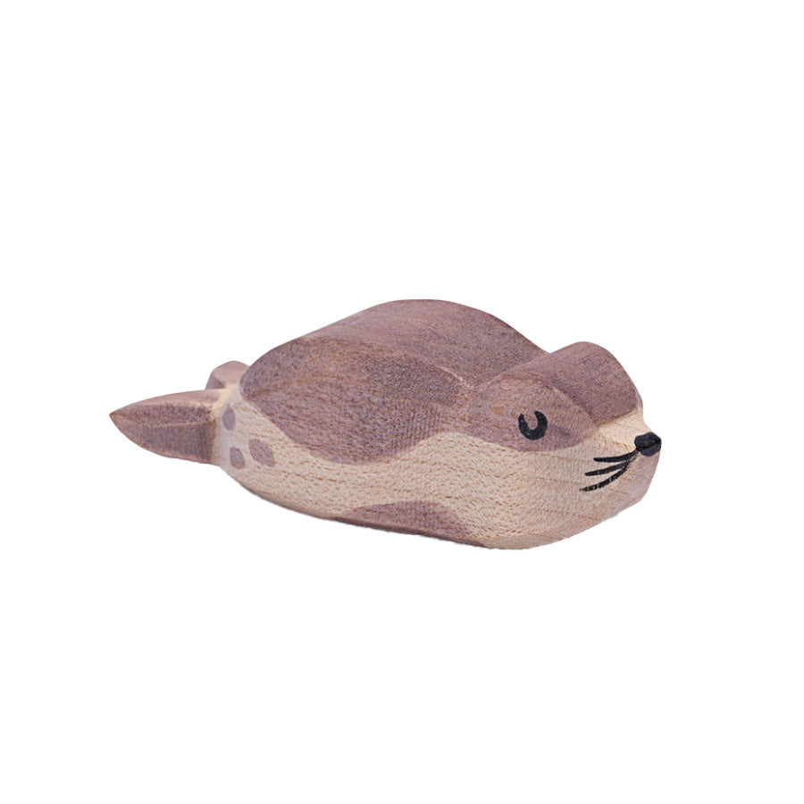 Seehund 2255 - Holzfigur von Ostheimer