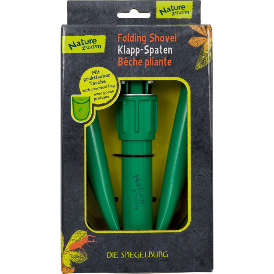 Nature Zoom Klapp-Spaten für Kinder – Outdoor & Abenteuerwerkzeug von Spiegelburg