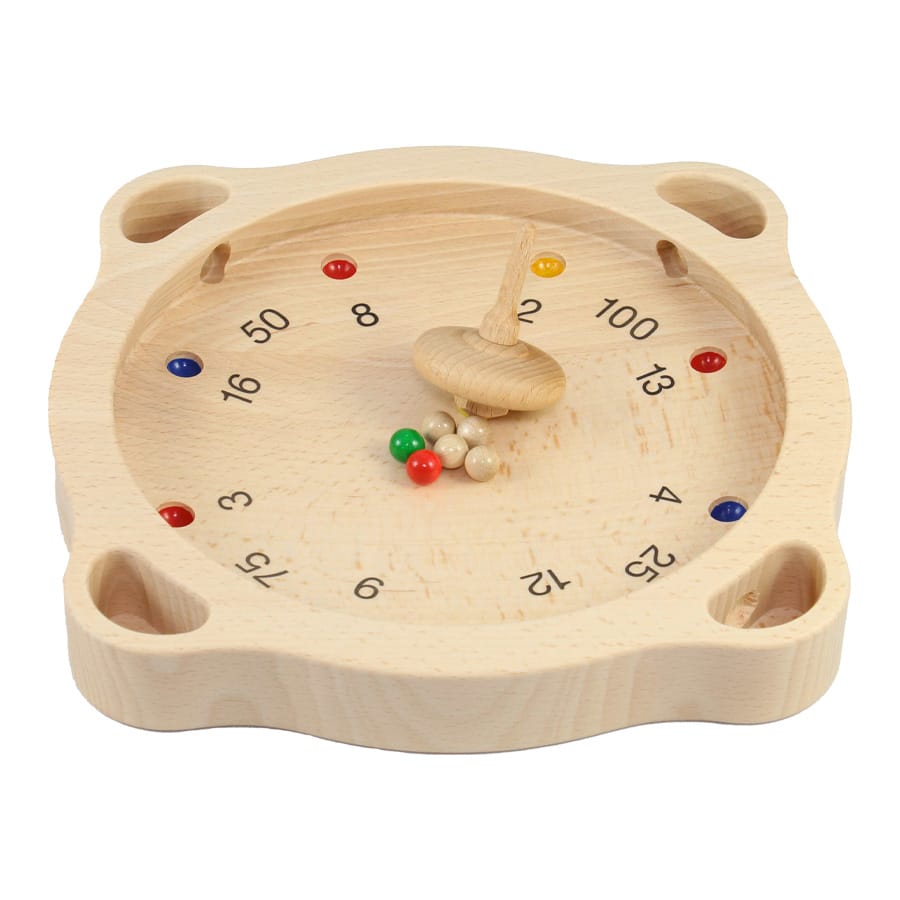 weible Spiele Gesellschaftsspiel Original Tiroler Roulette von Mespi, ab 5 Jahre