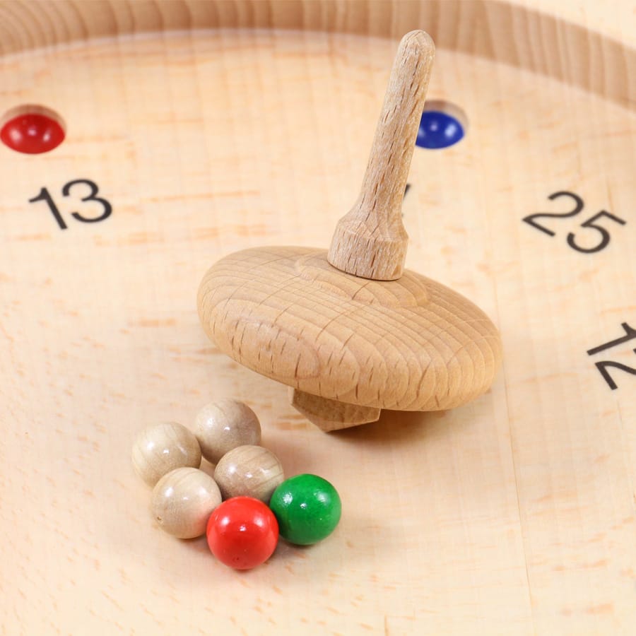 weible Spiele Gesellschaftsspiel Original Tiroler Roulette von Mespi, ab 5 Jahre