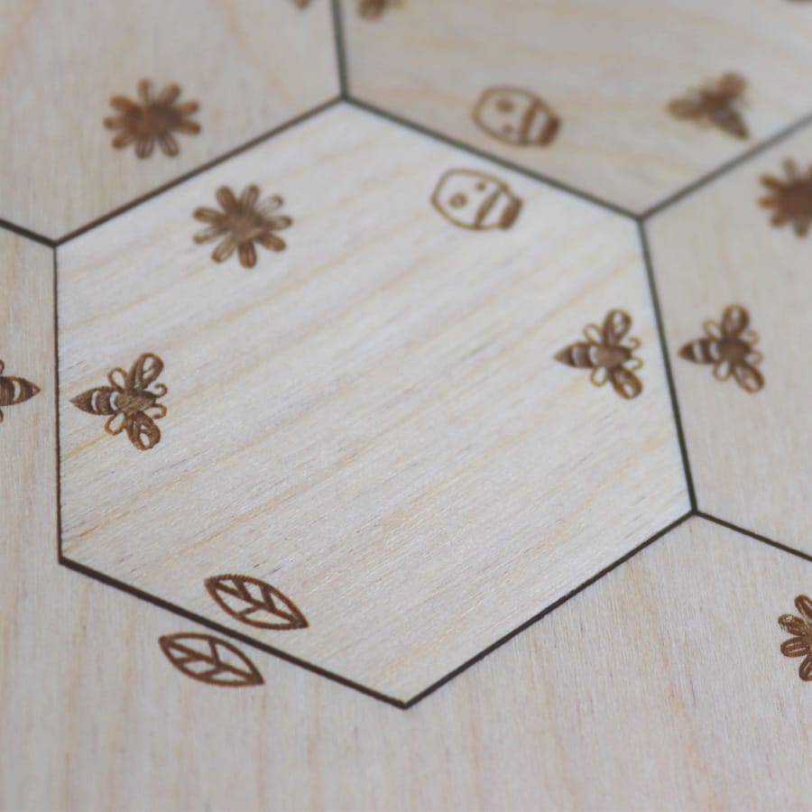 Stuka Puka Puzzles & Geduldspiele Rätselspiel Waben-Puzzle "ULALA"