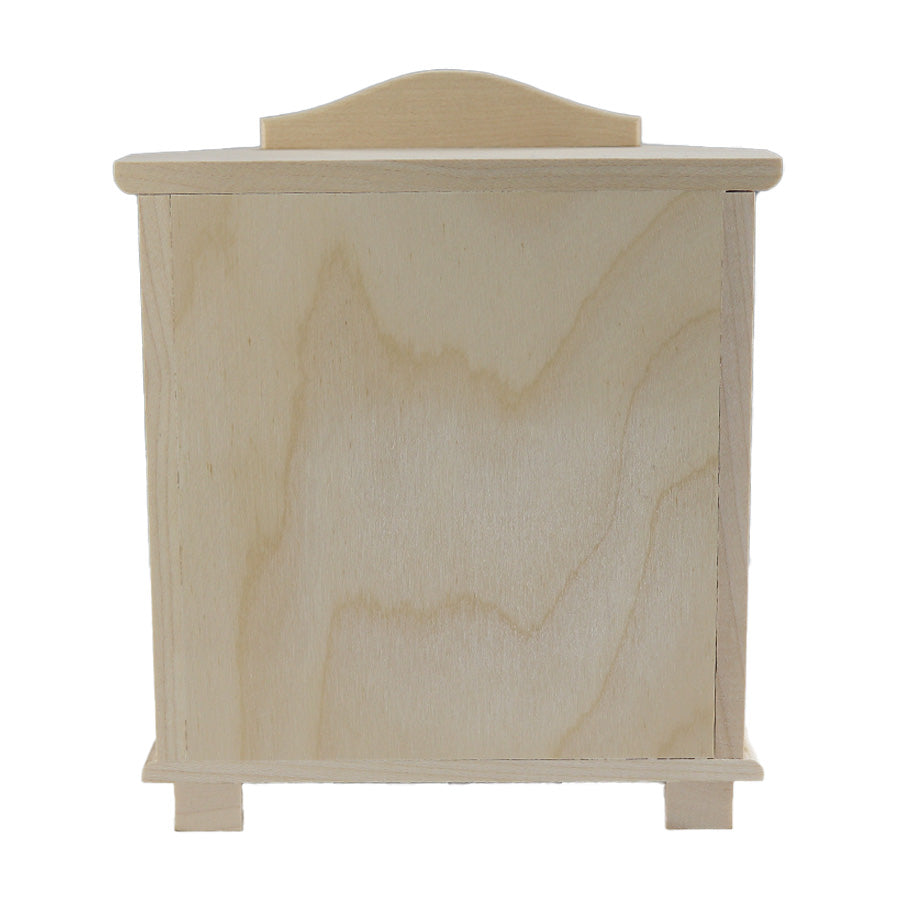 Wohnzimmerschrank "Rustikal" 22276 von Rülke - Rückseite
