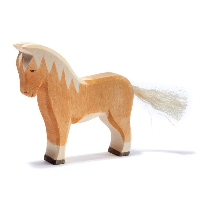 Ostheimer Holzfiguren Haflinger Pferd