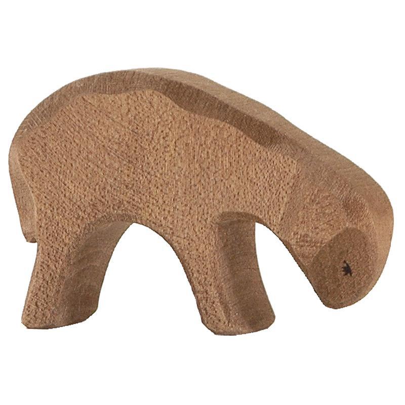 Ostheimer Holzfiguren Ostheimer Braun Ostheimer Schaf fressend, Holztier, Spieltier, Krippenfigur ab 3 Jahre