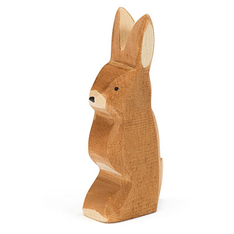 Ostheimer Holzfiguren Hase Ohr hoch