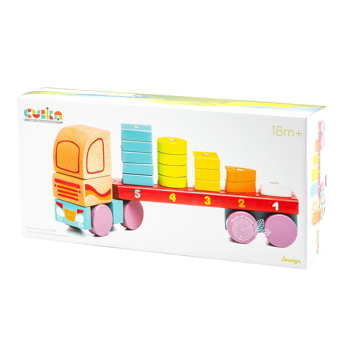 Cubika Steckspiel Truck "geometric figures LM-13"