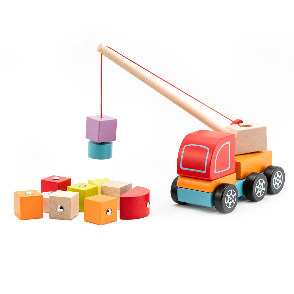 Wooden toy "Crane truck" von Cubika