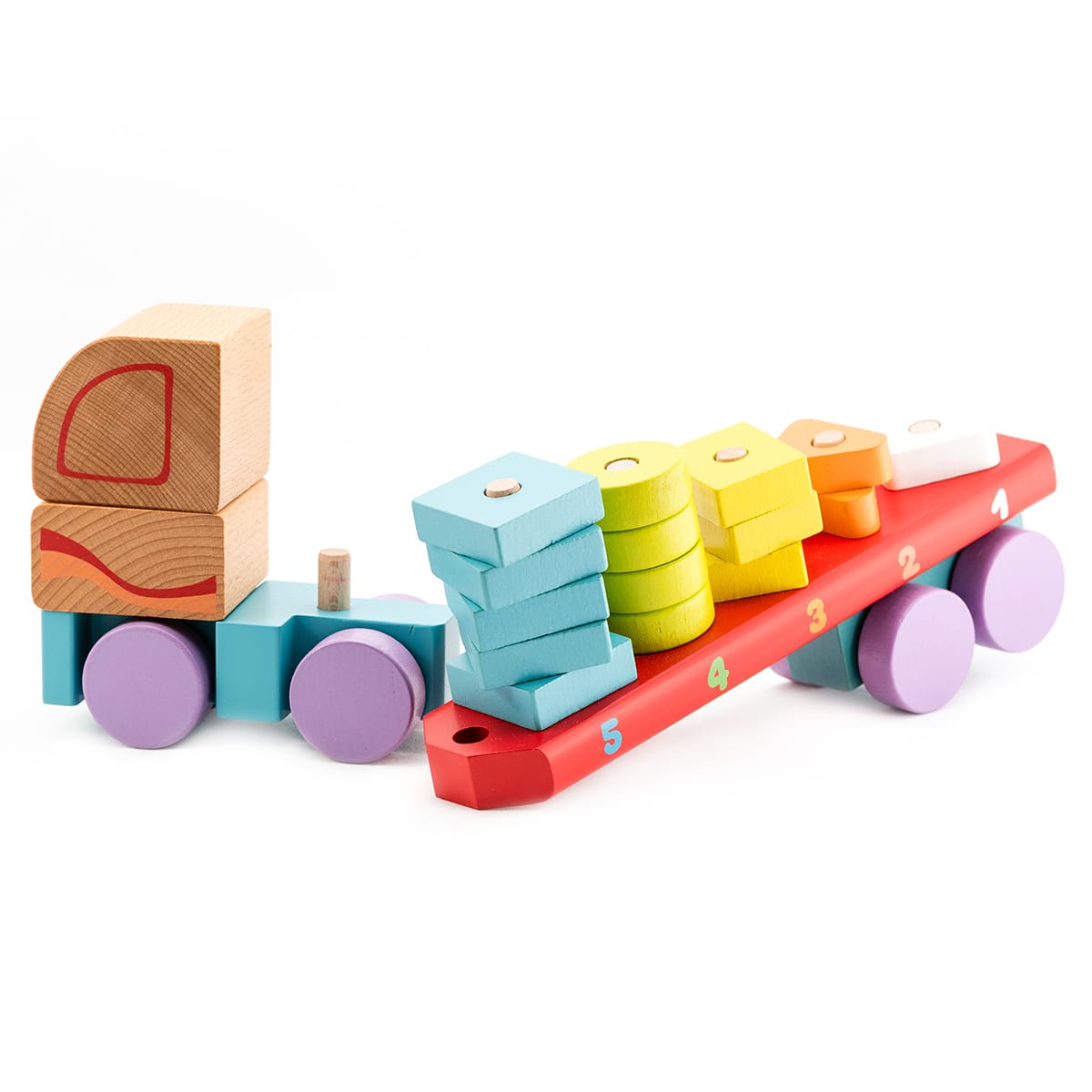 Cubika Steckspiel Truck "geometric figures LM-13"