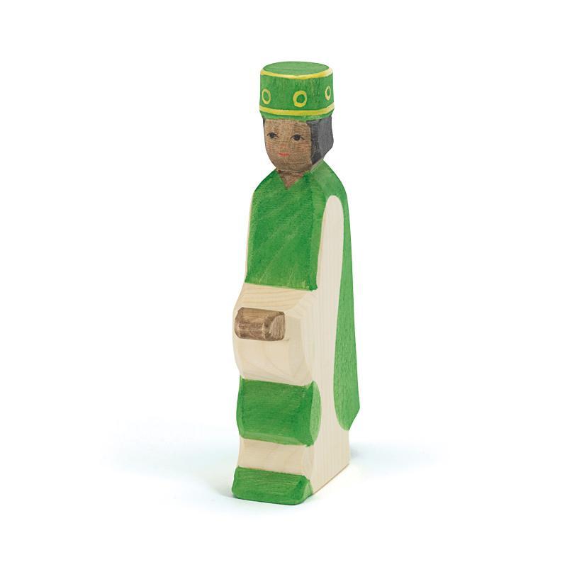 Ostheimer Holzfiguren Ostheimer Weihnachten König grün II
