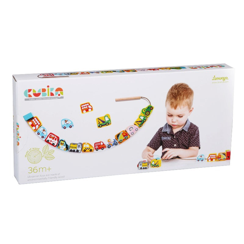 Fädelspiel Cubika "Flying Cars" 14316