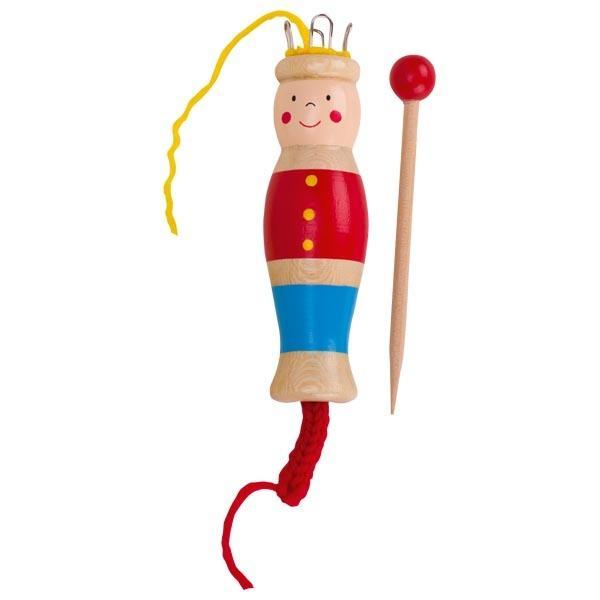 Goki Kreativspielzeug Strickliesel aus Holz