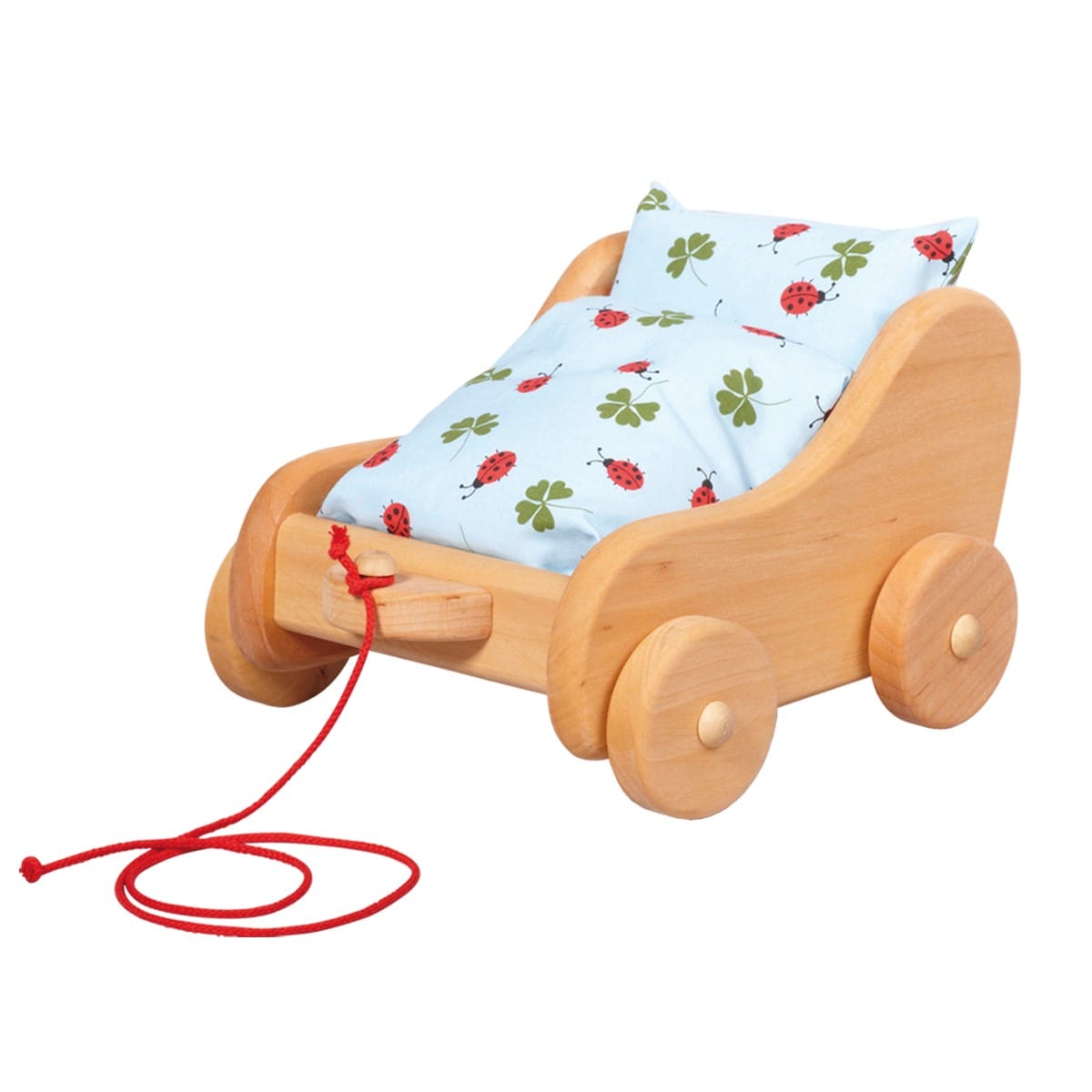 Glückskäfer Baby & Kleinkind Nachziehwagen Puppenwagen