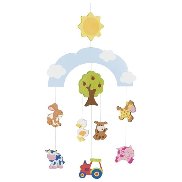Goki Baby-Mobiles Mobile Bauernhof