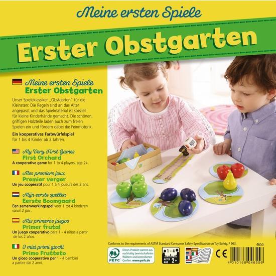 Haba Lernspielzeug HABA Meine ersten Spiele – Erster Obstgarten Würfelspiel ab 2 Jahren