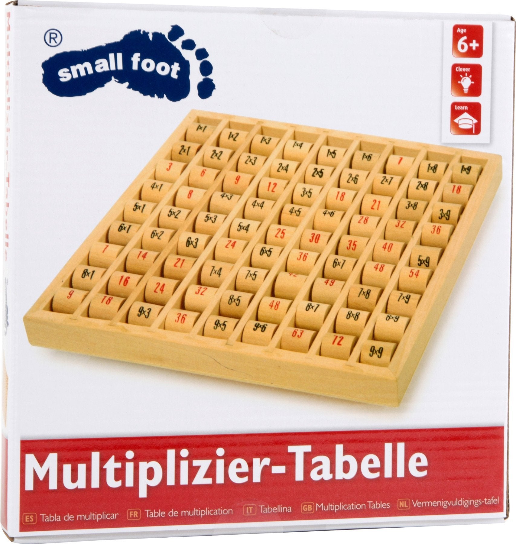 Multiplizier-Tabelle - Legler