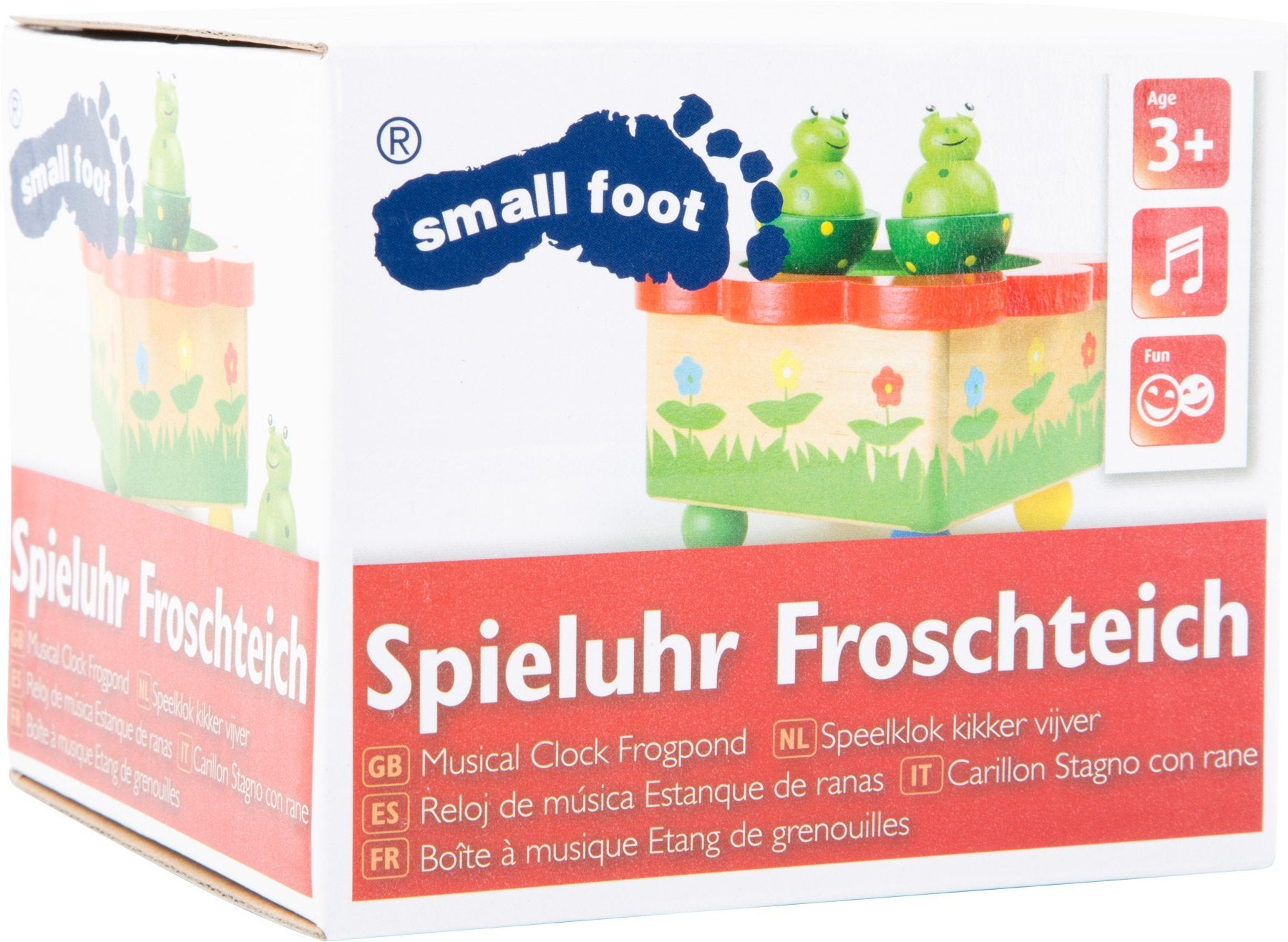 Spieluhr Froschteich