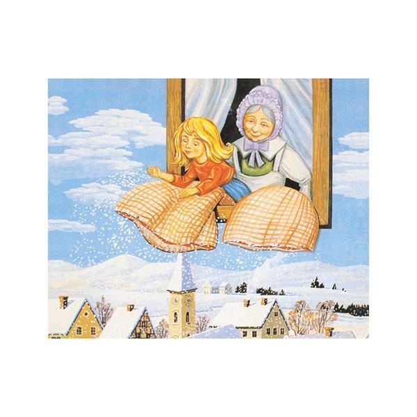 Goki Würfel-Puzzle Goki Würfelpuzzle Märchen 20 Teile aus Holz, ab 4 Jahre