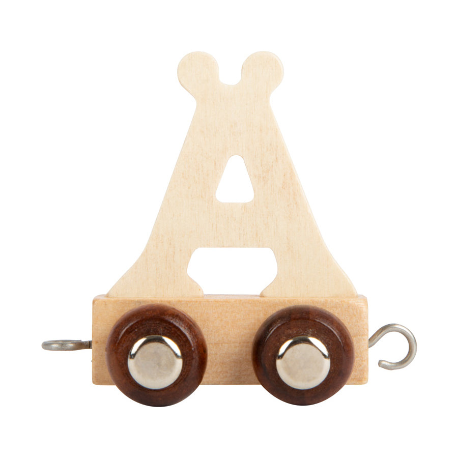 Buchstabenzug Namenszug aus Holz – Personalisierte Geschenkidee