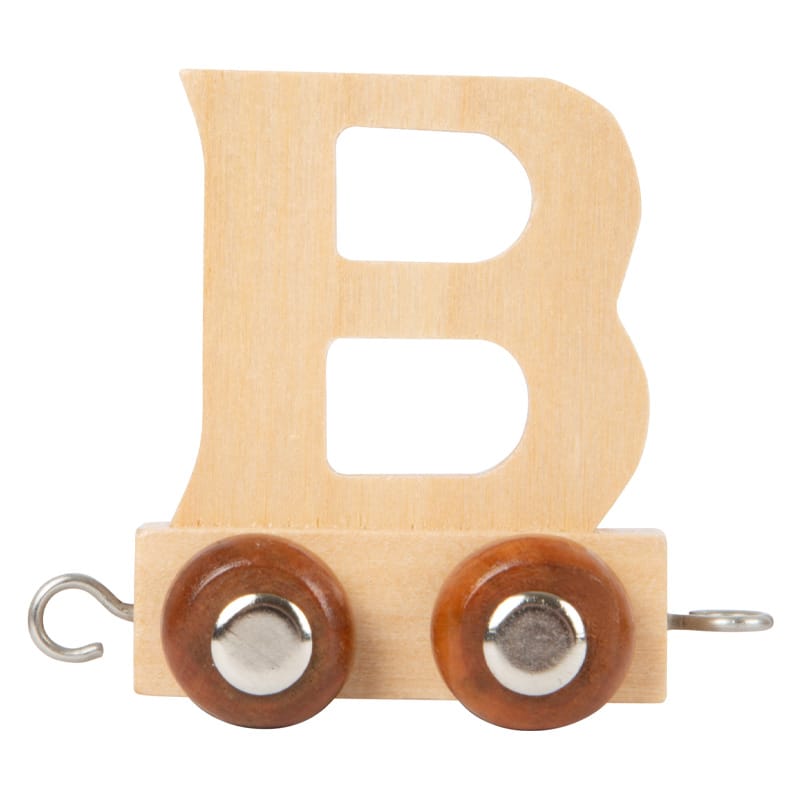 Legler Dekoration B natur Buchstabenzug Namenszug aus Holz – Personalisierte Geschenkidee
