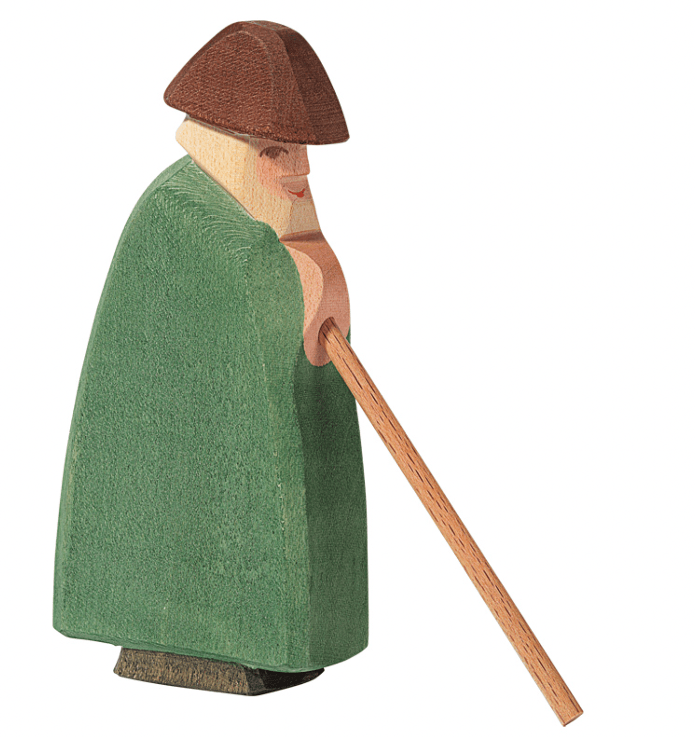 Ostheimer Holzfiguren Ostheimer Ostheimer Schäfer mit Stab aus Holz, ab 3 Jahre, Made in Germany