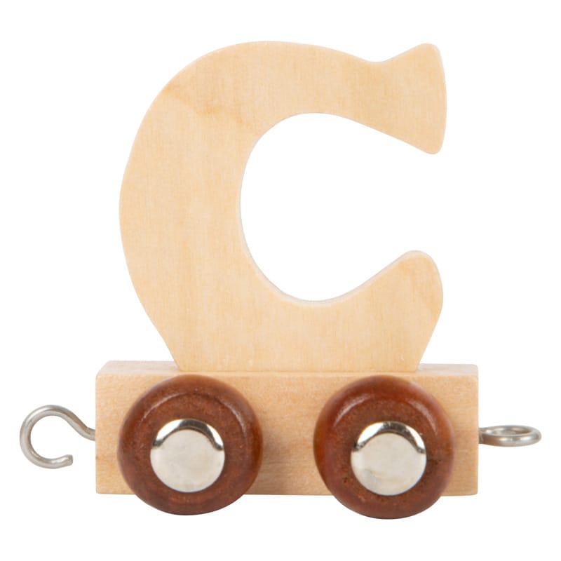 Legler Dekoration C natur Buchstabenzug Namenszug aus Holz – Personalisierte Geschenkidee