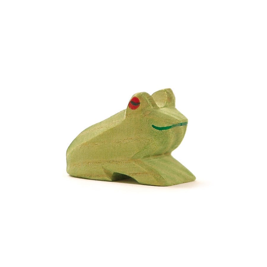 Ostheimer Action- & Spielzeugfiguren Ostheimer Frosch sitzend, Holztier, Spieltier ab 3 Jahre