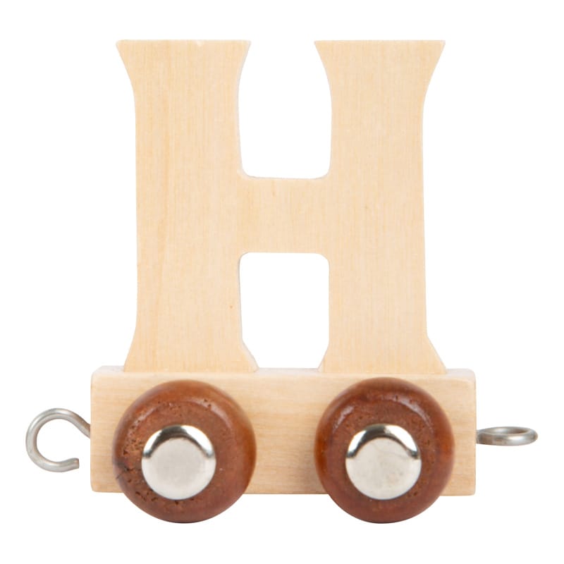 Legler Dekoration H natur Buchstabenzug Namenszug aus Holz – Personalisierte Geschenkidee