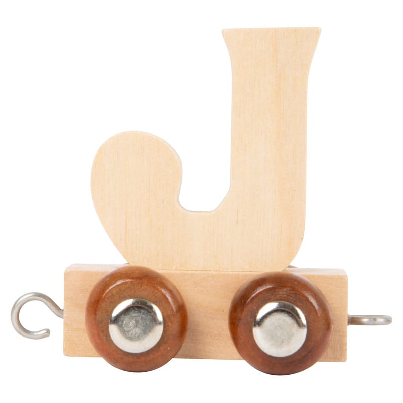 Legler Dekoration J natur Buchstabenzug Namenszug aus Holz – Personalisierte Geschenkidee