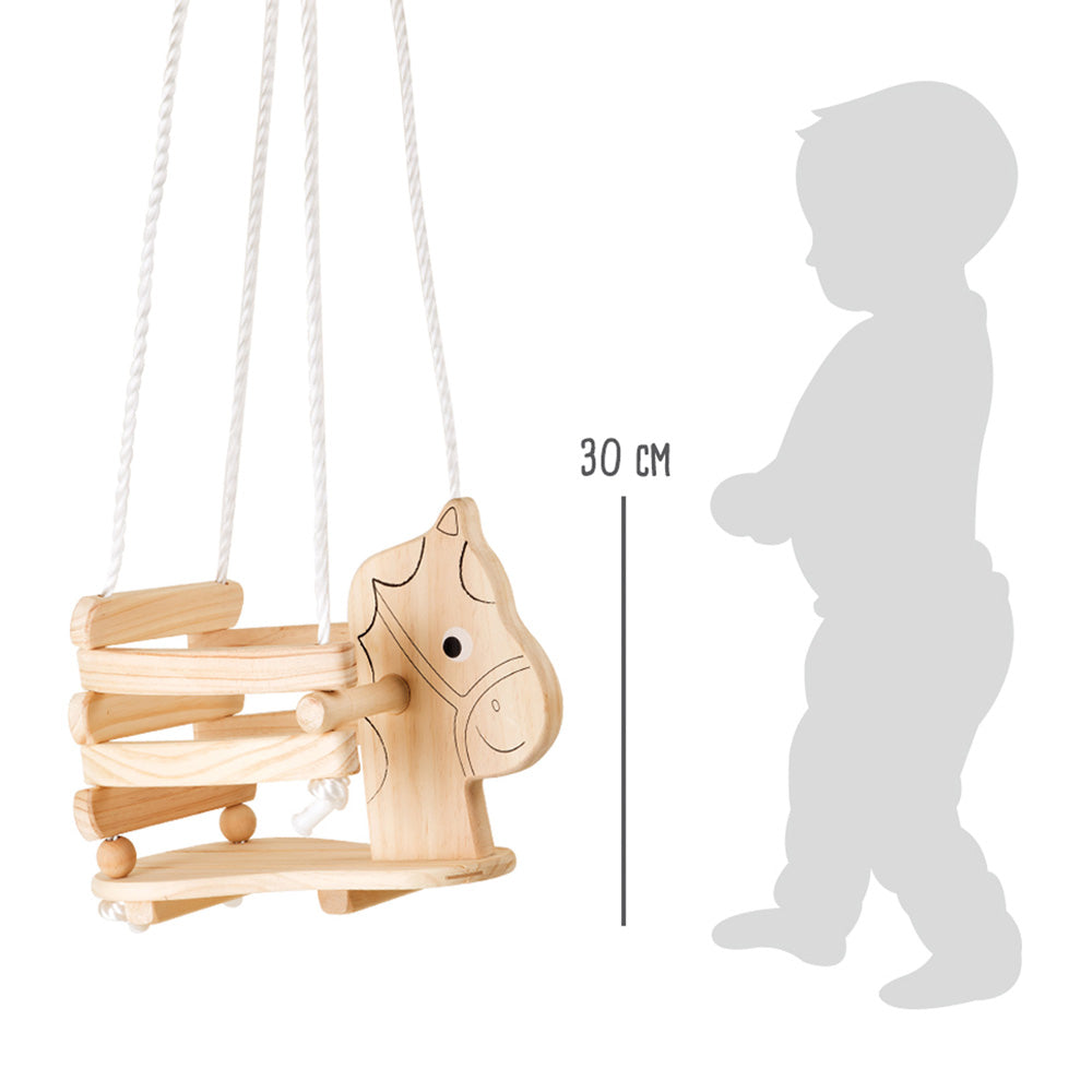 Holzschaukel für Kleinkinder von Legler