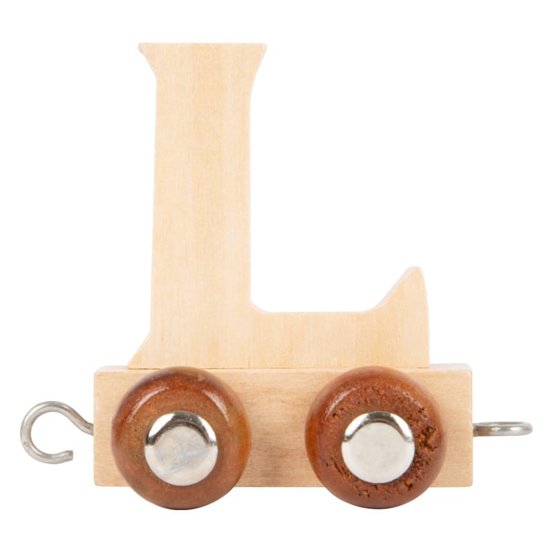 Legler Dekoration L natur Buchstabenzug Namenszug aus Holz – Personalisierte Geschenkidee