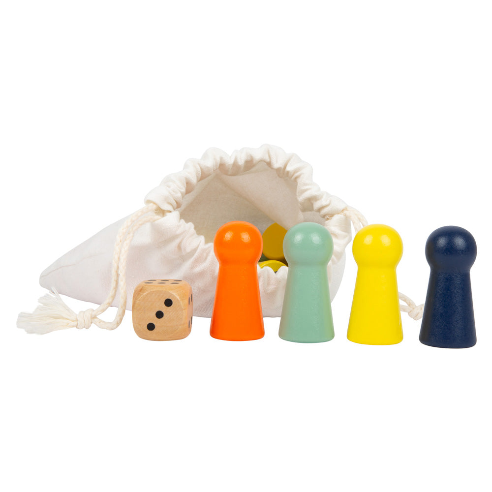 Spielfiguren Ludo XL aus Holz