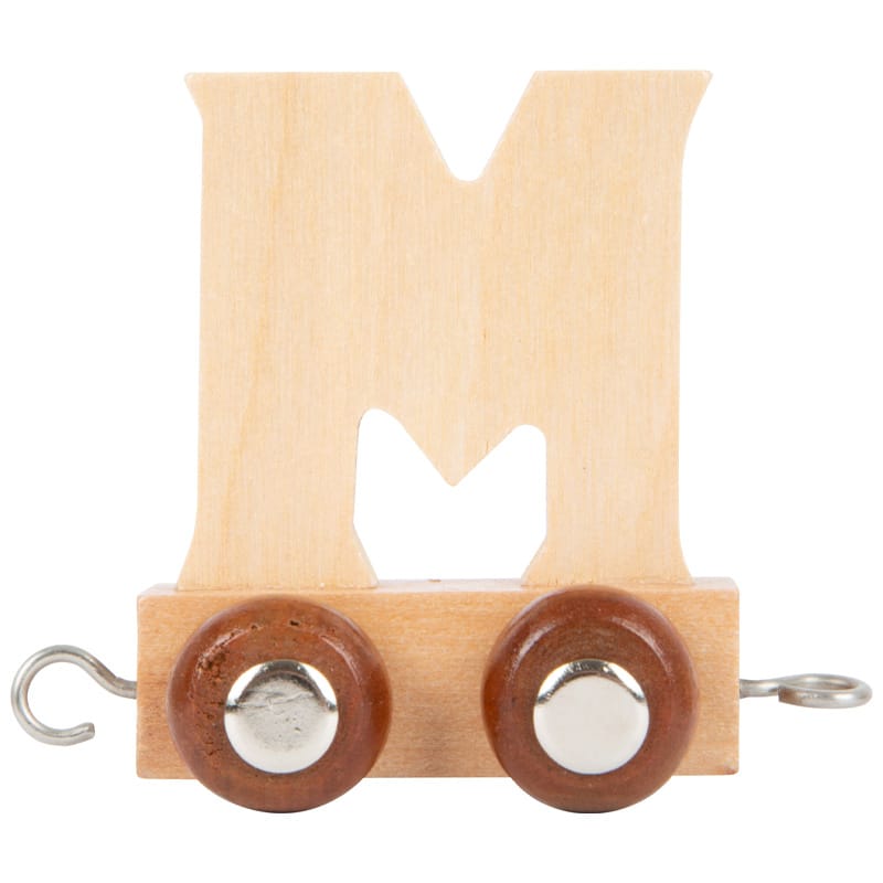Legler Dekoration M natur Buchstabenzug Namenszug aus Holz – Personalisierte Geschenkidee