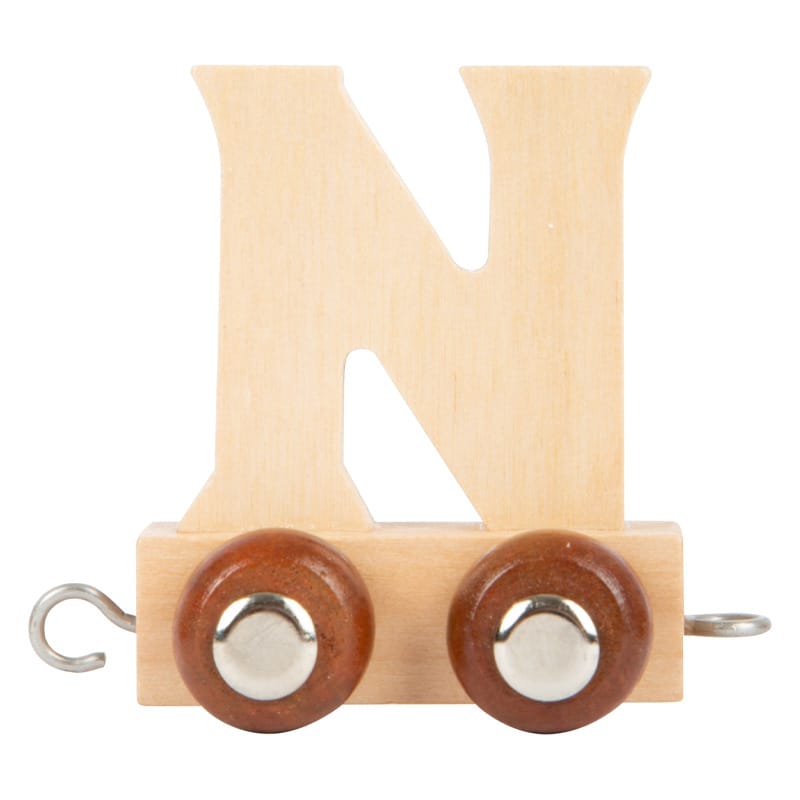 Legler Dekoration N natur Buchstabenzug Namenszug aus Holz – Personalisierte Geschenkidee