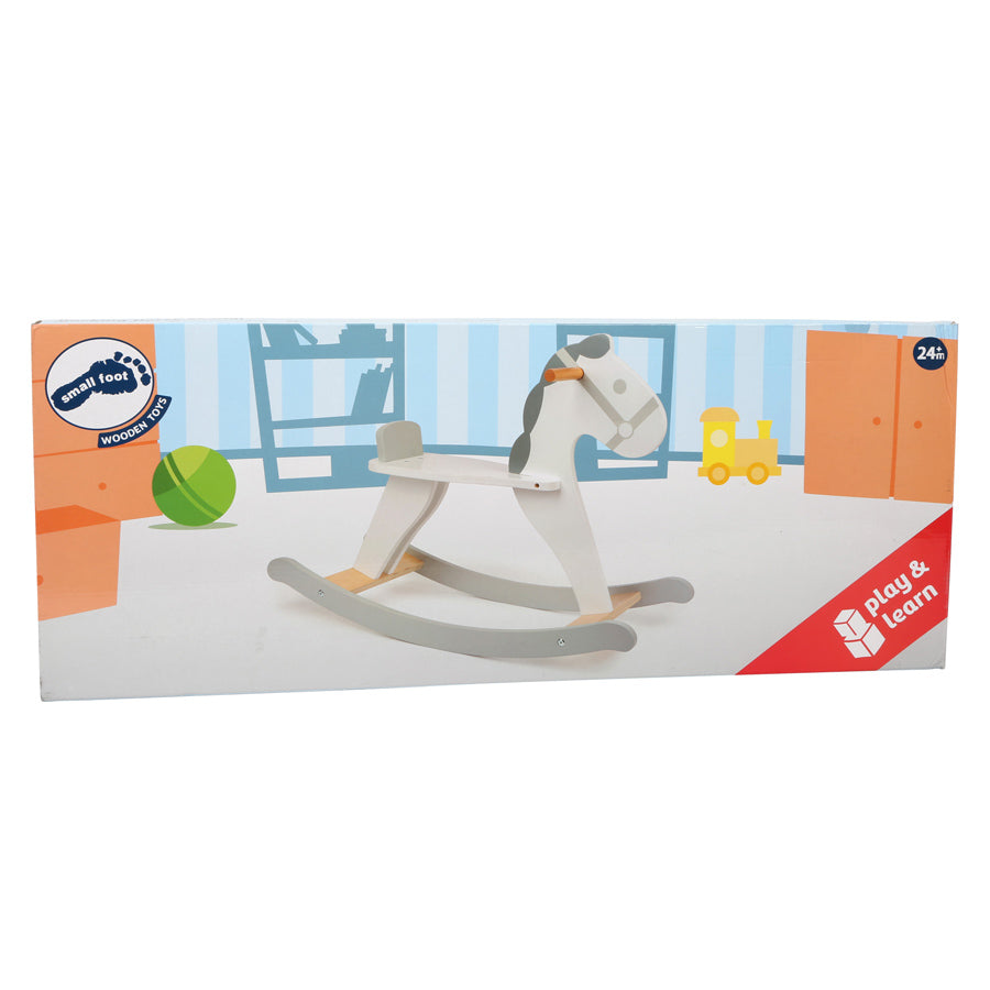 Schaukelpferd in skandinavischem Stil für Kleinkinder