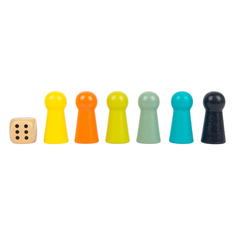 Legler Gesellschaftsspiel Schlangen und Leitern-Spiel XL