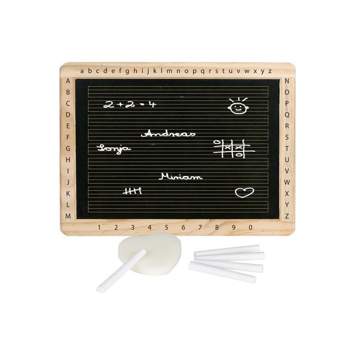 Goki Lernspielzeug Kreidetafel liniert