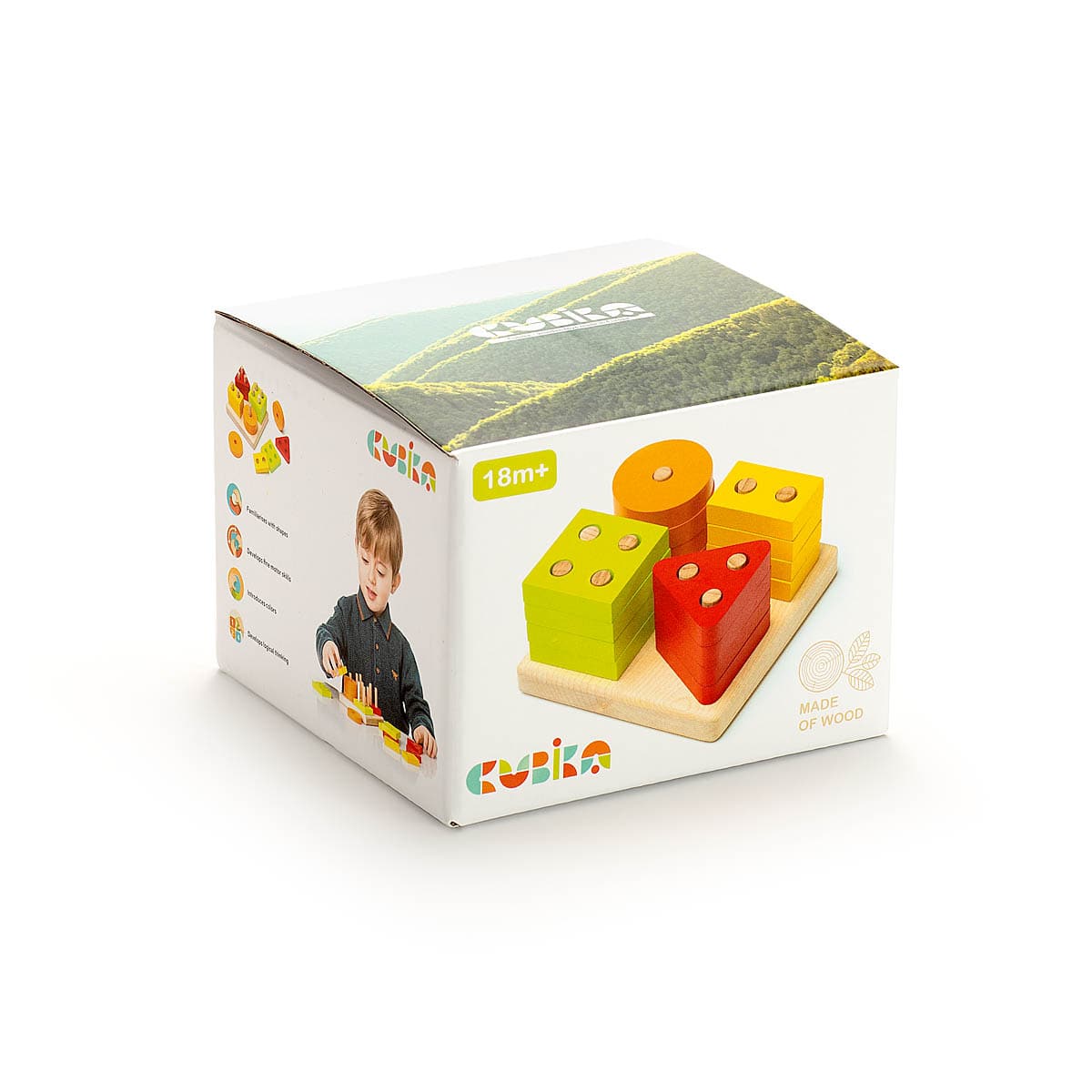 Cubika Steckspiel Sortierspiel "Sorter LSG 3"