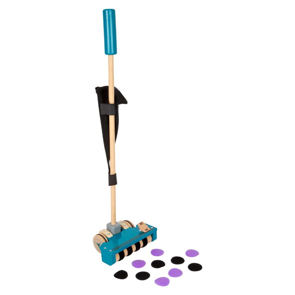 Legler Schiebespielzeug Small foot Schiebespielzeug Staubsauger aus Holz, ab 18 Monate