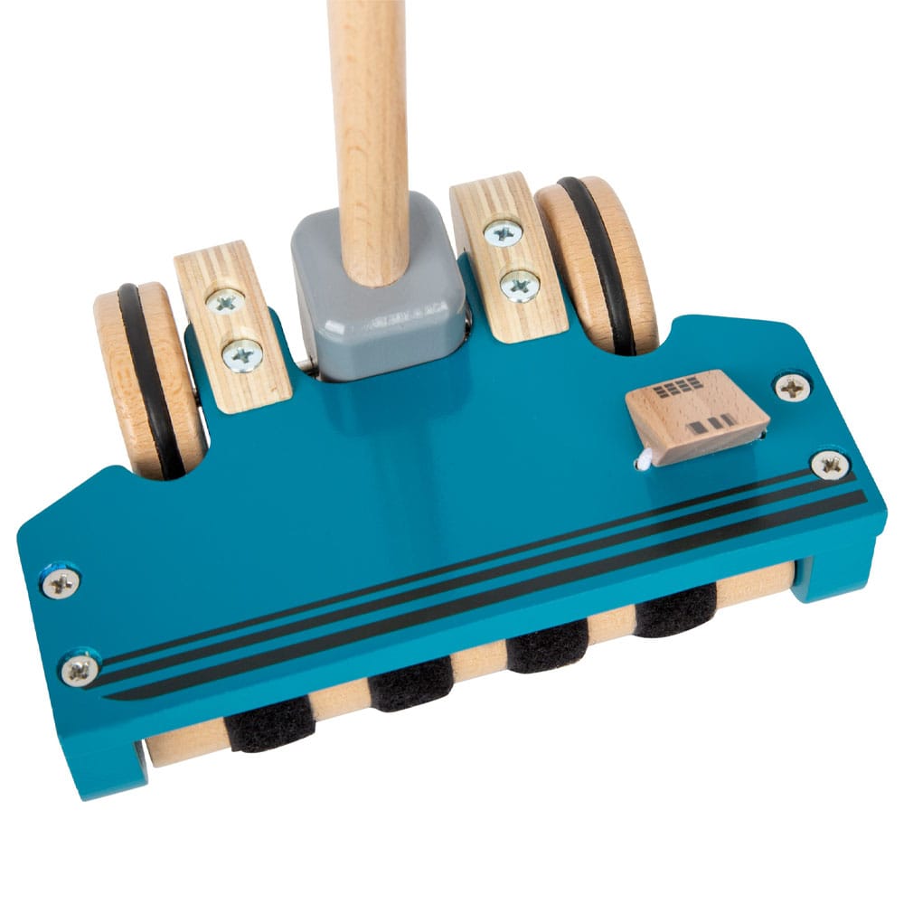 Legler Schiebespielzeug Small foot Schiebespielzeug Staubsauger aus Holz, ab 18 Monate