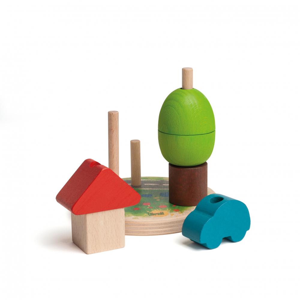 Steckspiel Erzi aus Holz