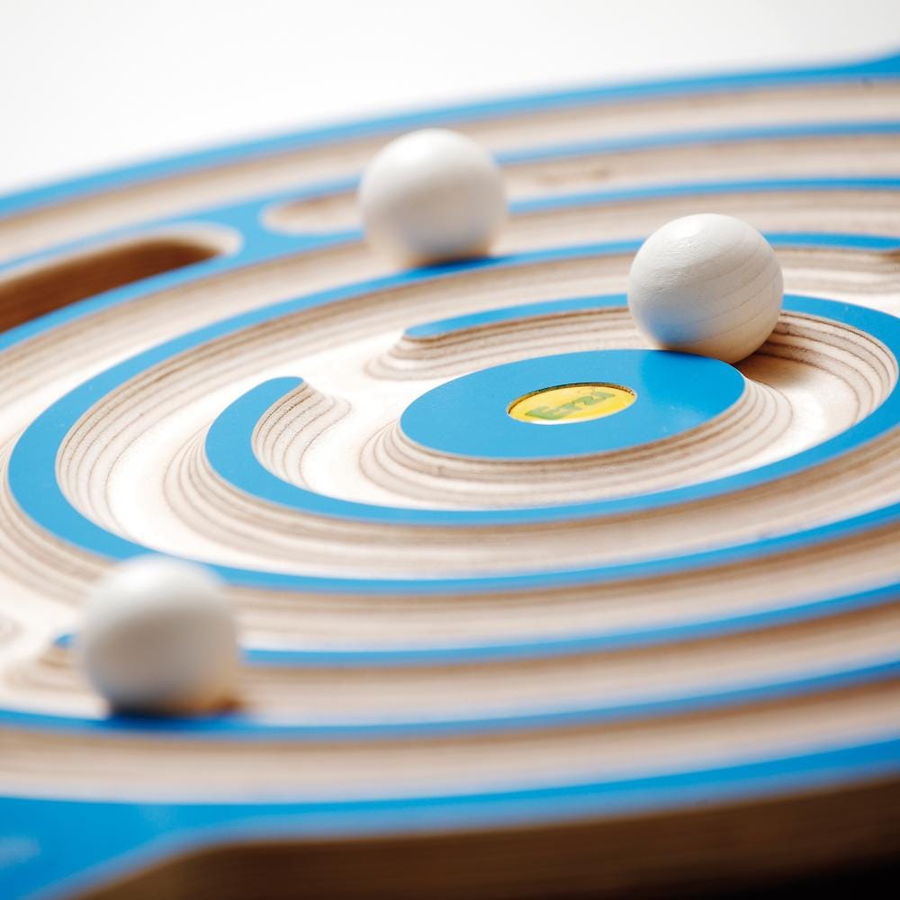 Erzi Outdoor Erzi Trackboard Labyrinth aus Holz, ab 5 Jahre