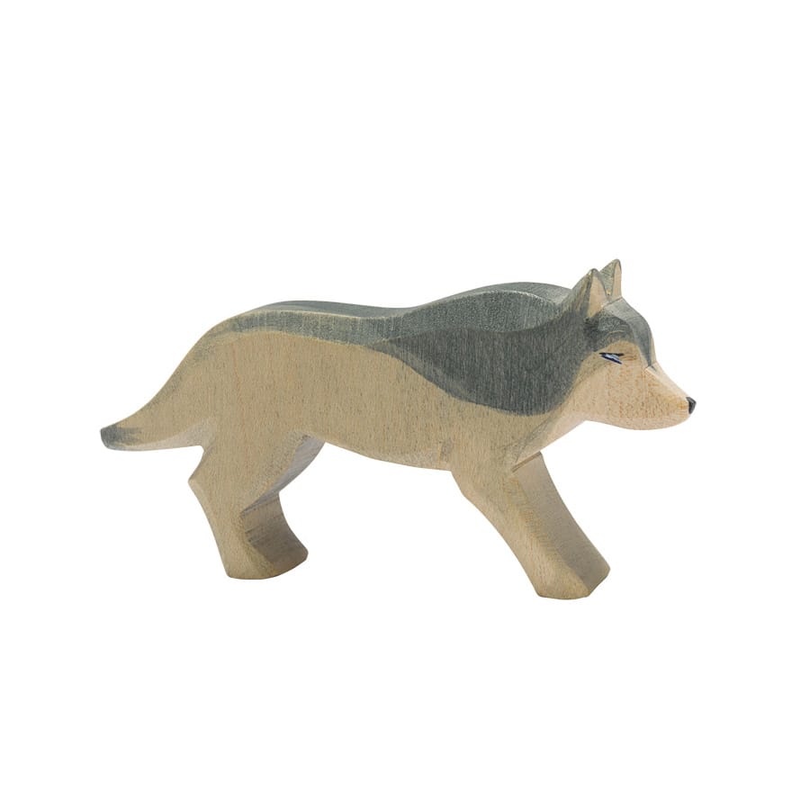 Ostheimer Holzfiguren Ostheimer Ostheimer Wolf laufend, Spieltier, Holztier, ab 3 Jahre