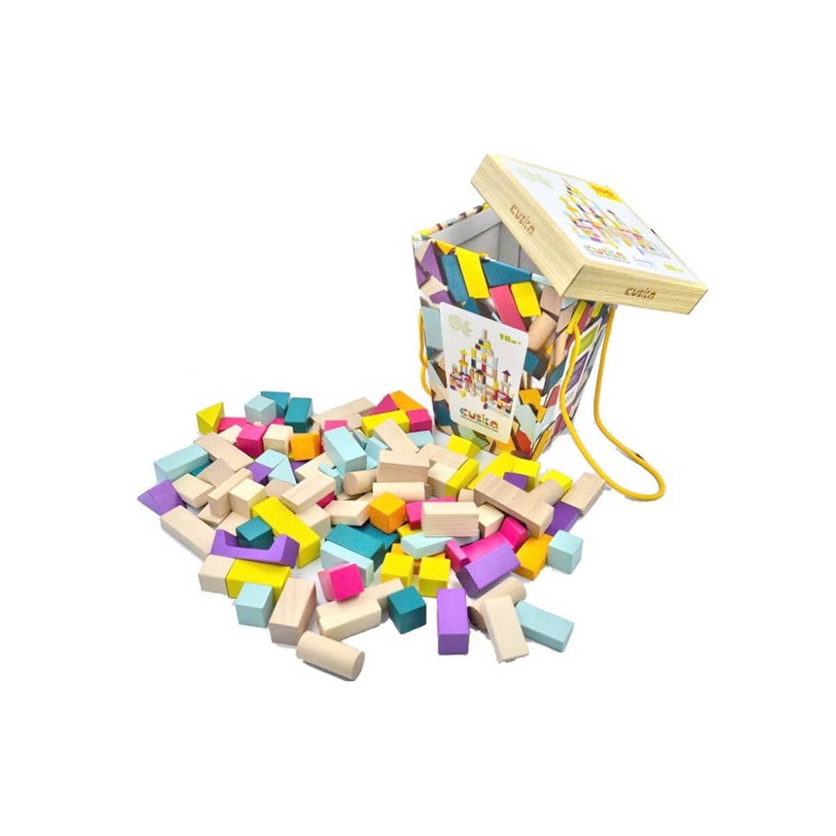 Cubika Bauklötze Bauklötze Cubika 1, Bausteine 100 Stk.