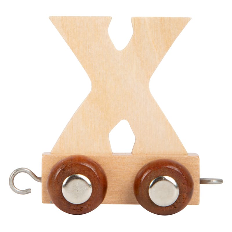 Legler Dekoration X natur Buchstabenzug Namenszug aus Holz – Personalisierte Geschenkidee